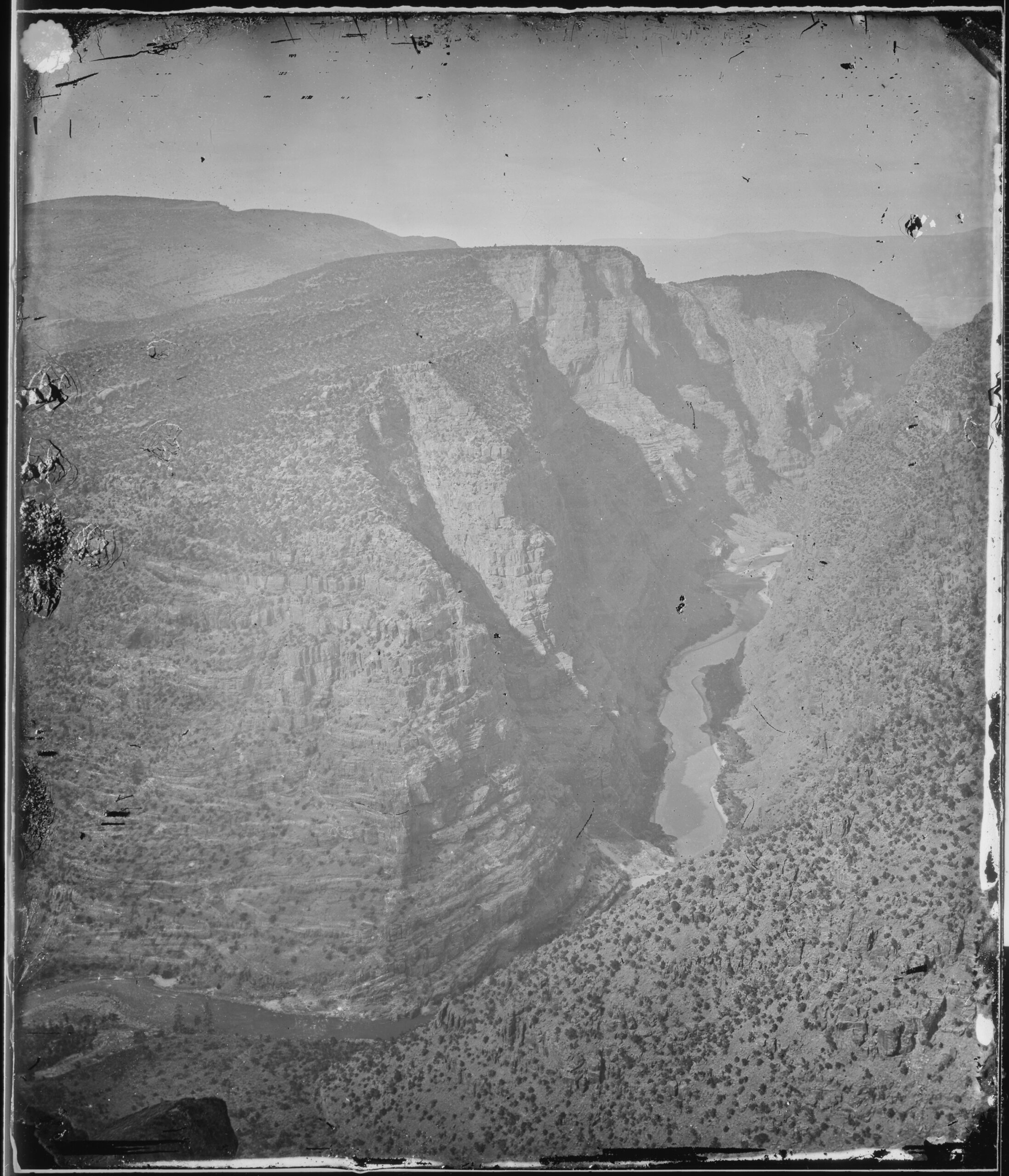 Green River Canyon. Northern Colorado — historic United States landscape (public domain).