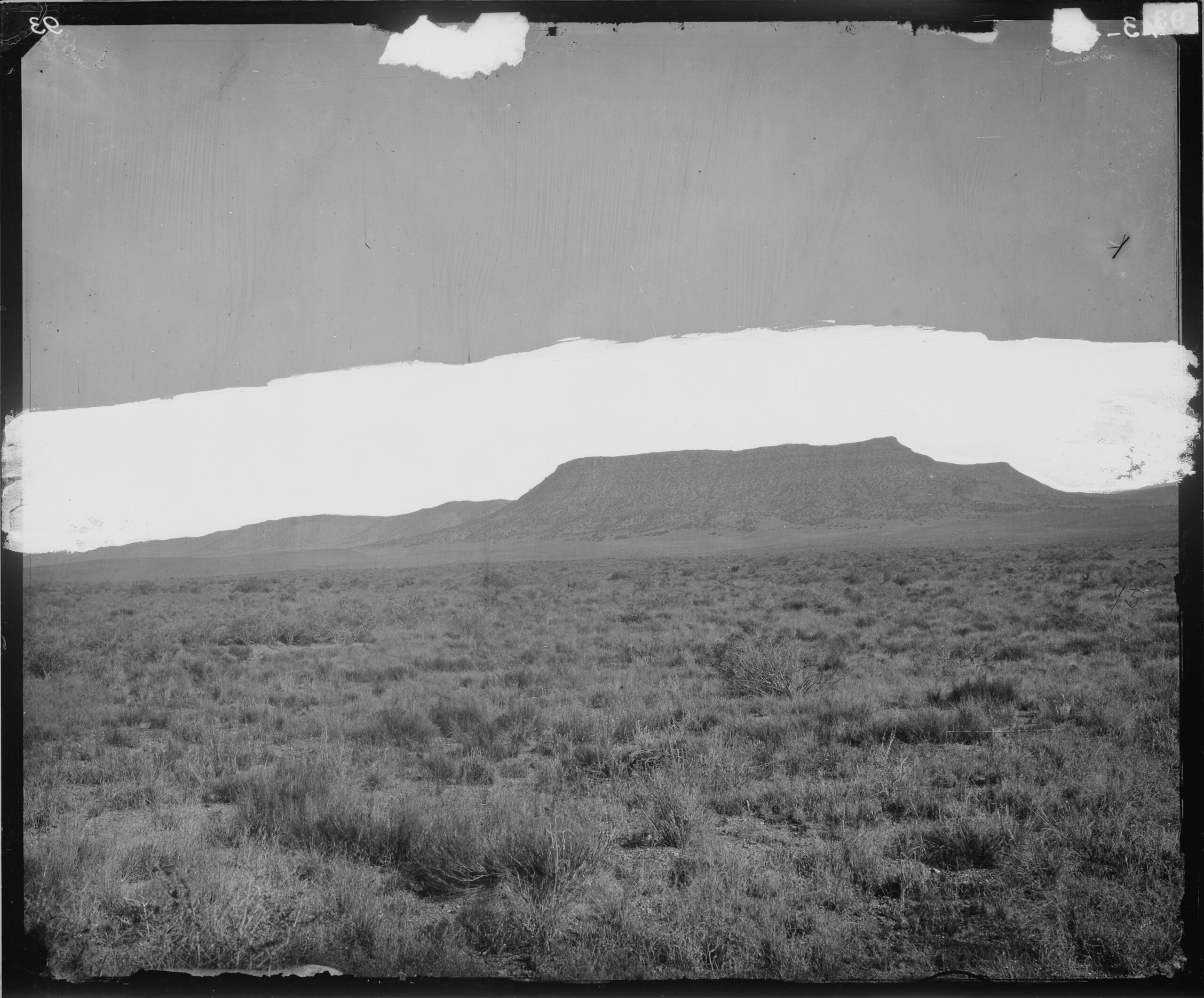 Lower Mesa Near Young Springs Arizona — historic United States landscape (public domain).