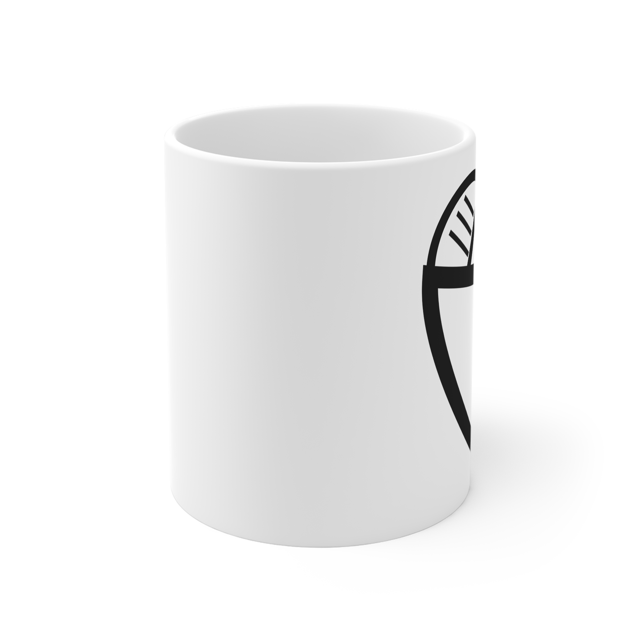Loaves and Fish Christian coffee mug — John 6 faith-based morning devotional design (view 2)